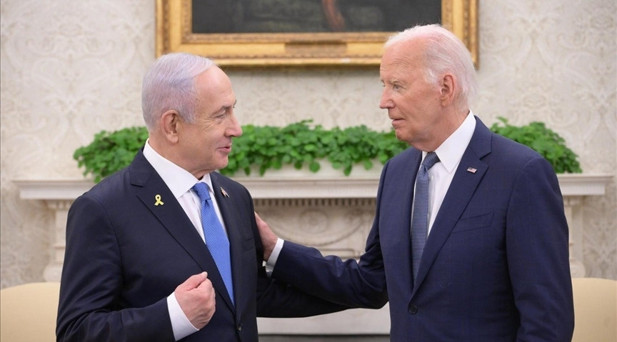 Bidendan Netanyahuya Lübnanda sivillere yönelik zararı en aza indirin çağrısı
