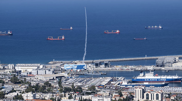 Lübnanın güneyinden atılan roketler İsrail hava savunma sistemi tarafından imha edildi