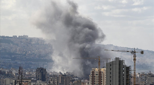 İsrail ordusu Beyrutun güneyindeki Dahiyeye 3 hava saldırısı düzenledi