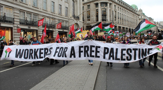 İngiliz polisi, Filistin yürüyüşü için göstericilerin BBC önünde toplanması yasağını sürdürecek