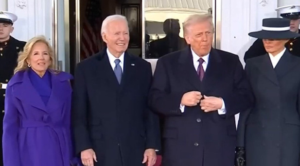 Biden ve Trump Beyaz Sarayda