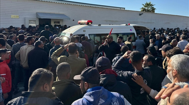 TİKAnın serbest kalan Filistinli eski çalışanı Murteca, Gazzeye mutluluk gözyaşlarıyla döndü