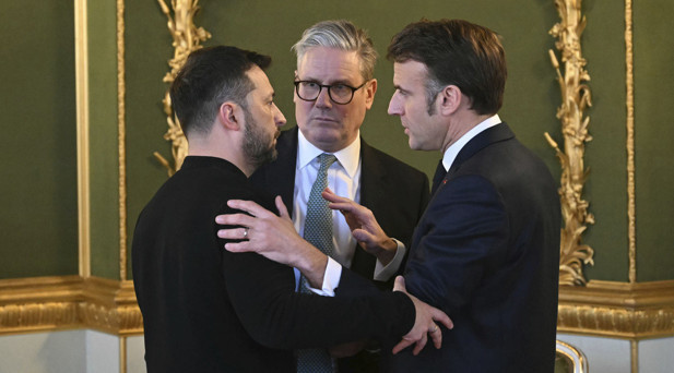 Macron, Zelenski ve Starmer yeniden ABDye gitmeyi planlıyor