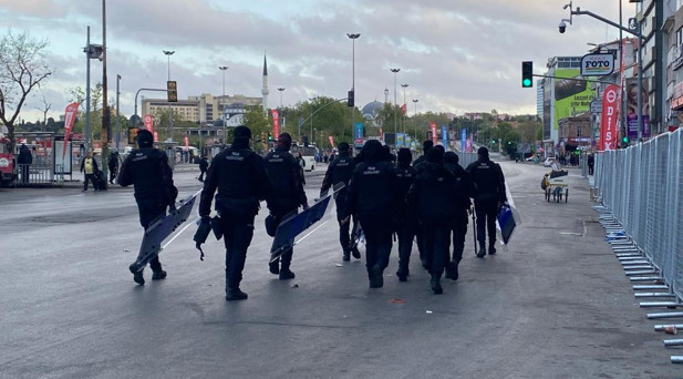 Kadıköyde yoğun güvenlik önlemi