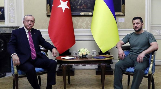 Zelenskiden Cumhurbaşkanı Erdoğana teşekkür