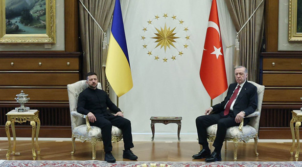 Cumhurbaşkanı Erdoğan-Zelenski görüşmesi başladı