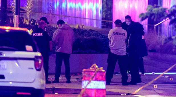 4 kişinin üzerine ateş açtı