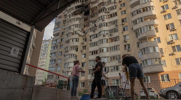 Ukraynalı bir kişi, saldırı anına ilişkin konuştu