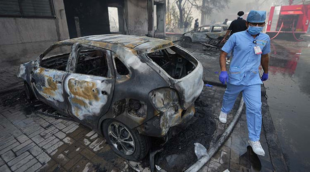 Görgü tanığı: Kaos, duman ve yıkım