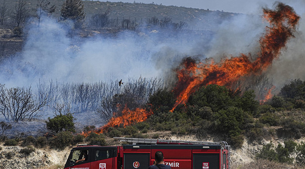 Yangın kontrol altına alındı