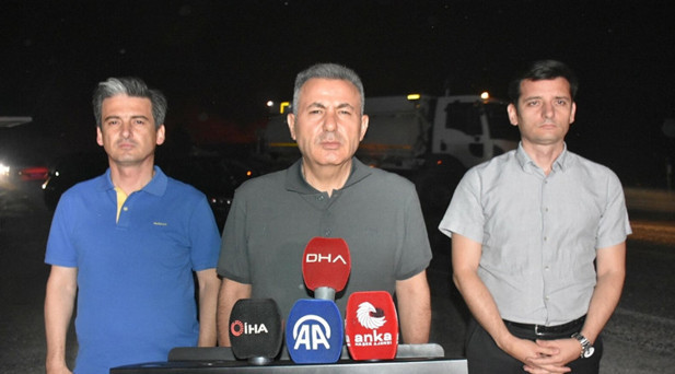 VALİ ELBAN: TEDBİR OLARAK 3 MAHALLEYİ BOŞALTTIK