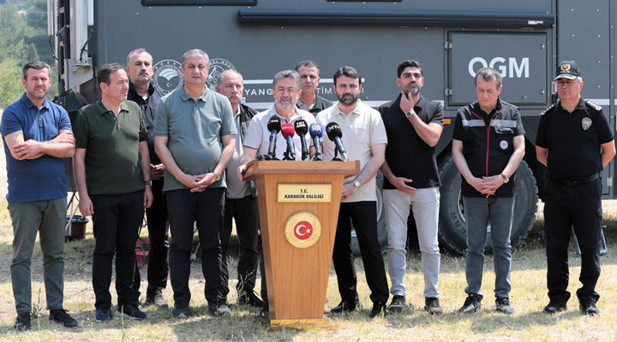 BAKAN YUMAKLI: 6 İLDEKİ 7 YANGIN KONTROL ALTINDA