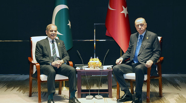 Pakistan Başbakanı Şerif, Cumhurbaşkanı Erdoğana minnetlerini sundu
