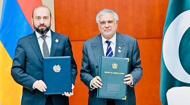 Pakistan ve Ermenistan diplomatik ilişkilerin kurulmasını kararlaştırdı