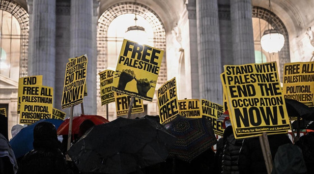 Yahudilerden Netanyahuya protesto