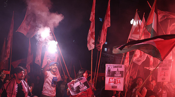 Arjantin ve Kolombiyada protestolar
