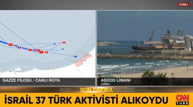 Alıkonulan Türk aktivistlerin sayısı 37ye çıktı