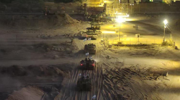 İsrail ordusunun çekilmesine ilişkin ilk görüntüler yayınlandı