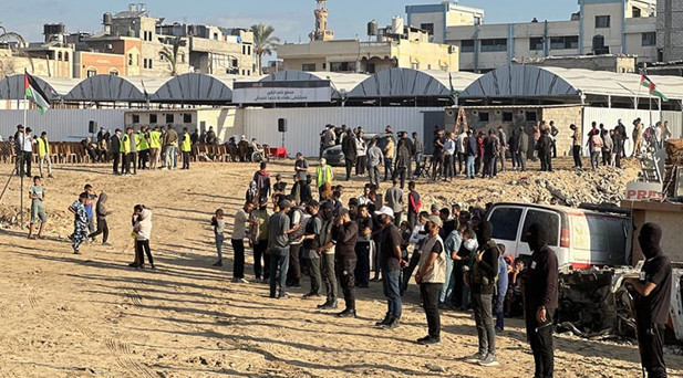 Filistinli mahkumlar için Gazzede karşılama hazırlığı