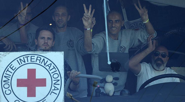 Filistinliler Ramallaha ulaştı