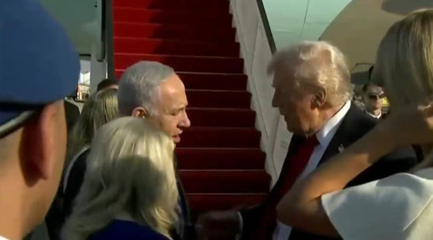 Trump İsrailden Mısıra gidiyor