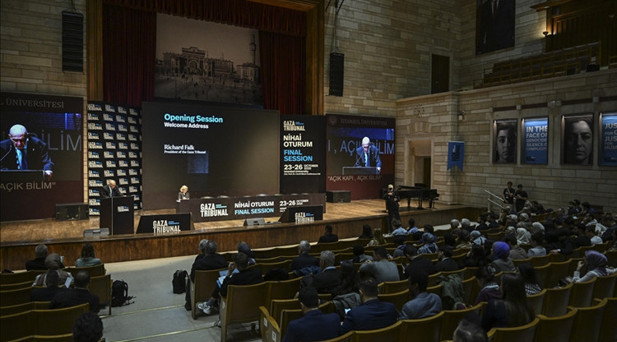 İsrailin savaş suçları için kurulan Gazze Mahkemesi oturumu İsta