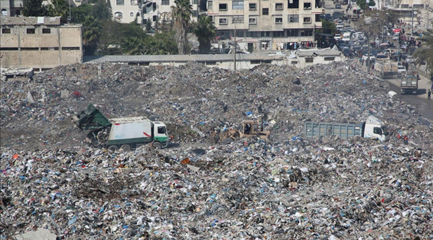 İsrail basınına göre, İsrail ordusu atıklarını Gazze Şeridine boşaltıyor