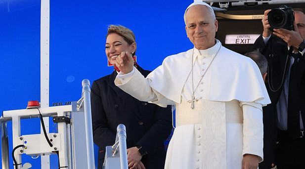 Papa Leo Türkiyeye ulaştı