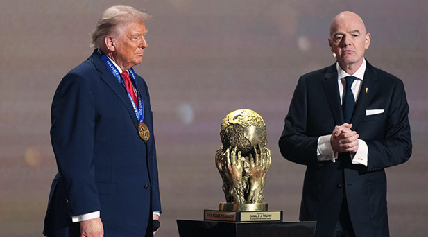 FIFADAN TRUMPA BARIŞ ÖDÜLÜ