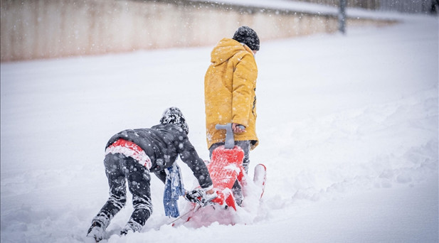 GİRESUNUN ÇAMOLUK İLÇESİNDE EĞİTİME KAR ENGELİ