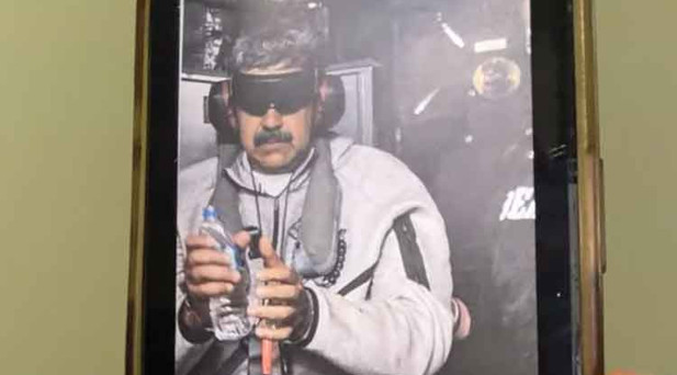 Maduronun kaçırıldıktan sonraki ilk fotoğrafı