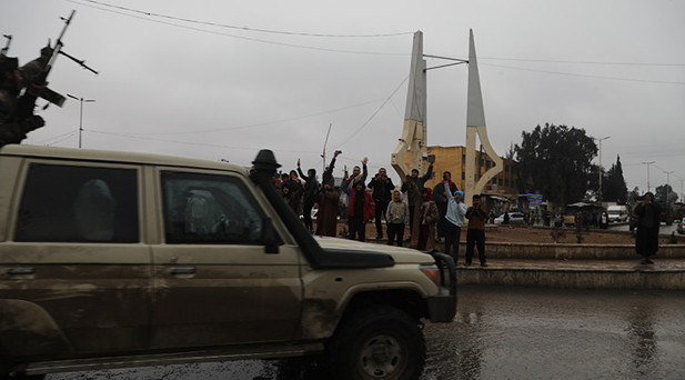 Tabka sokaklarında kutlama