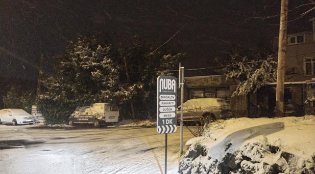 İSTANBULDA KAR YAĞIŞI