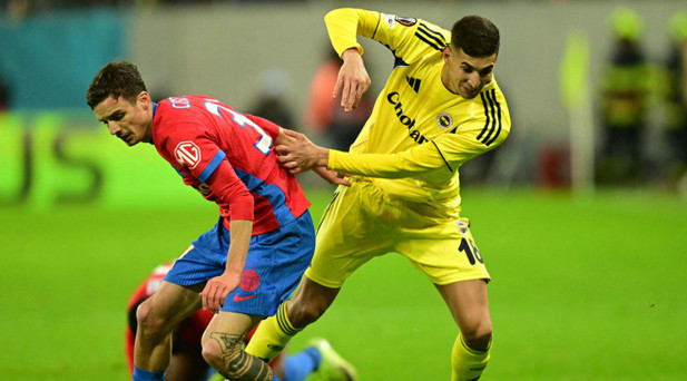 FCSB 1-1 Fenerbahçe (UEFA Avrupa Ligi maçı özeti)