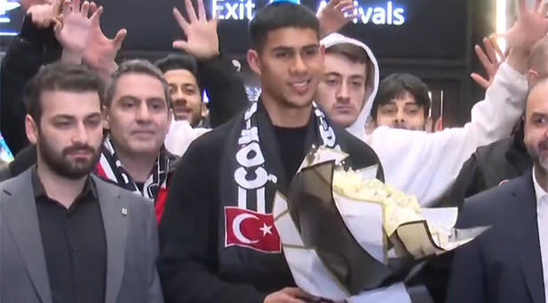 BEŞİKTAŞIN YENİ KALECİSİ İSTANBULDA