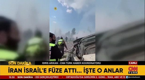 İran Devrim Muhafızları, İsraile saldırı başlattı