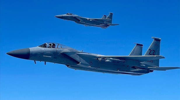 F-15 savaş uçağının düşürüldüğü iddiası