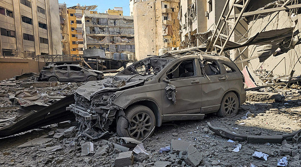 İsrailden Beyruta hava saldırısı