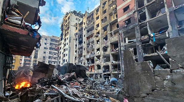 Beyruta hava saldırısı