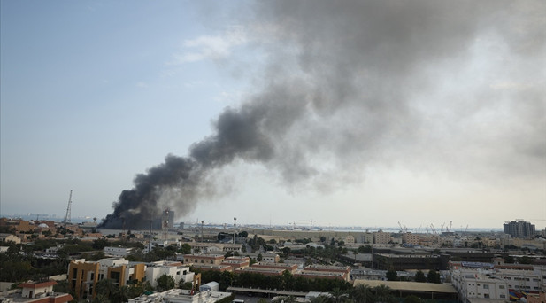 Kuveyt Uluslararası Havalimanında yangın