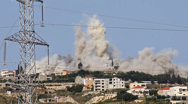 İsrailden Lübnana ağır bombardıman