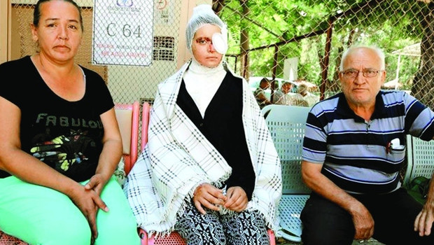 Kulağı koparılan yüzüne kezzap atılan Zehra