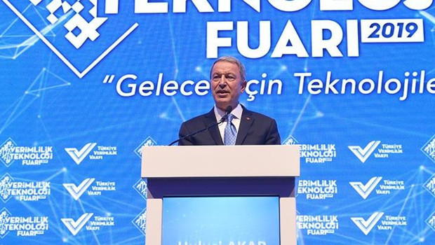 Bakan Akar: Hedeflerimize ulaşmamızda sahip olduğumuz teknolojinin payı büyüktür
