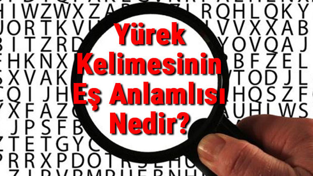 Yürek Kelimesinin Eş Anlamlısı Nedir?