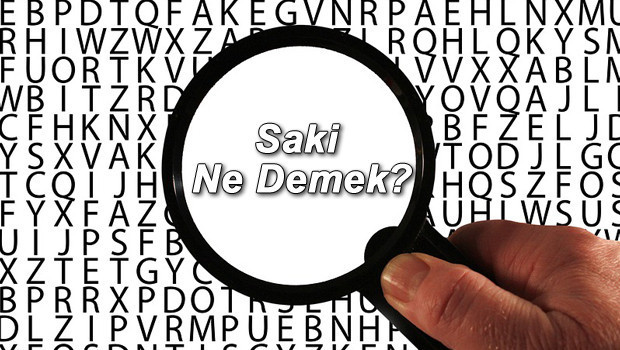Saki Ne Demek? Saki Nedir? Saki Kelimesi TDK Sözlük Anlamı