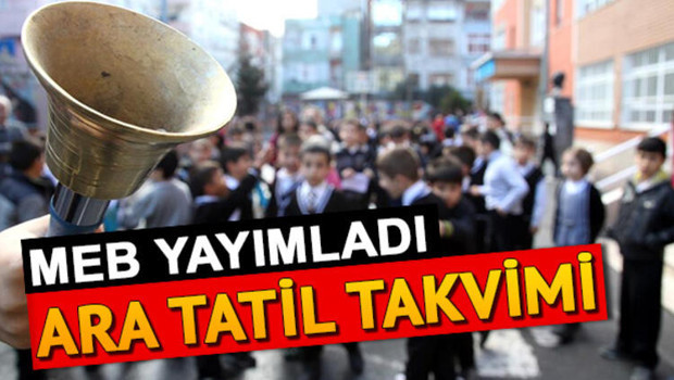 Ara tatil ne zaman bitecek İşte kasım ara tatilinin bitiş tarihi Ara tatil ne zaman bitecek İşte kasım ara tatilinin bitiş tarihi