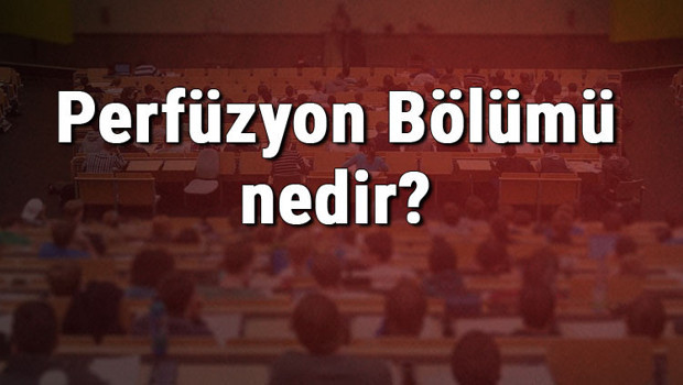 Perfüzyon Bölümü nedir ve mezunu ne iş yapar? Bölümü olan üniversiteler, dersleri ve iş imkanları