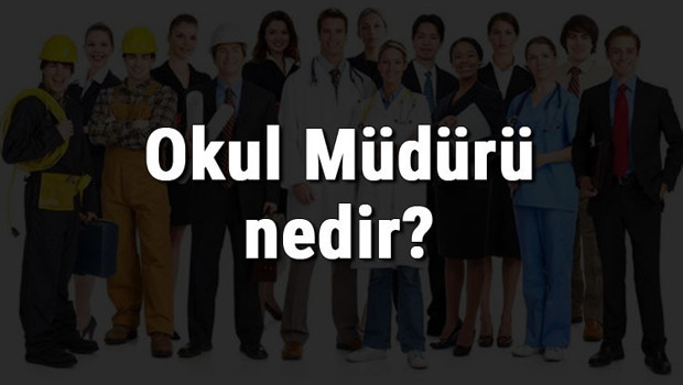 Okul Müdürü nedir, ne iş yapar ve nasıl olunur? Okul Müdürü olma şartları, maaşları ve iş imkanları