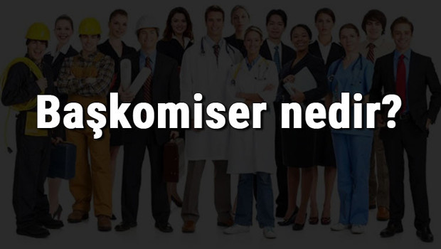 Başkomiser nedir, ne iş yapar ve nasıl olunur? Başkomiser olma şartları, maaşları ve iş imkanları