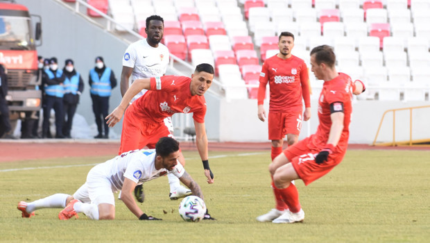 Sivasspor-Hatayspor maçından en özel fotoğraflar